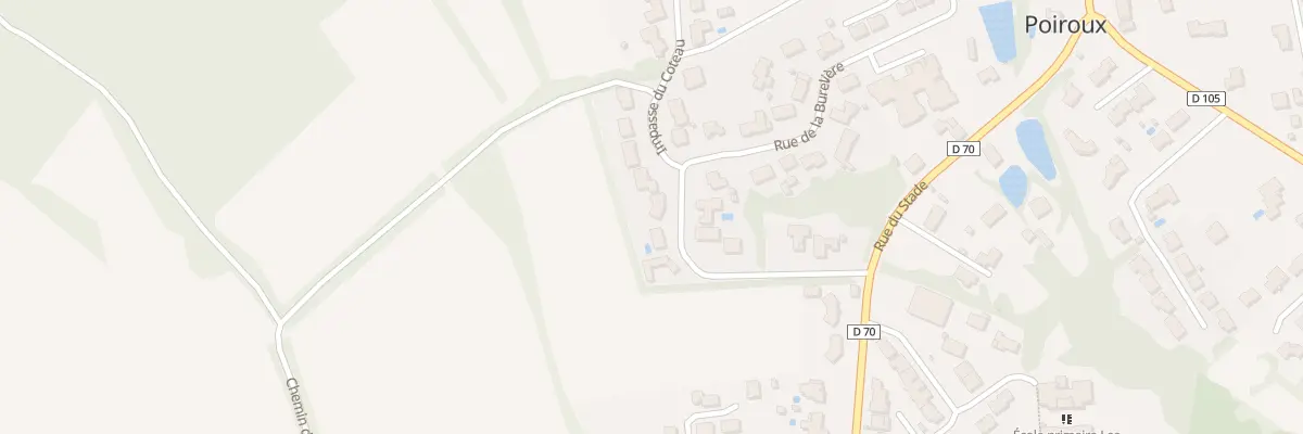 Plan du 304 Rue de la burelière à Poiroux