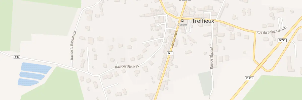 Plan du 57 Imp du Four à Treffieux