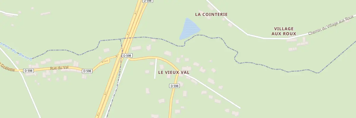 Plan du 14 Le Vieux Val à Anctoville-sur-Boscq