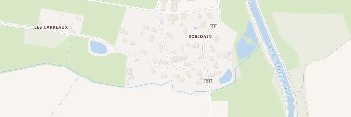 Plan du 18 Sobidain à Nort-sur-Erdre