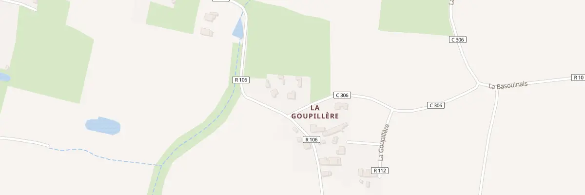Plan du 3 La Goupillere à Tresbœuf