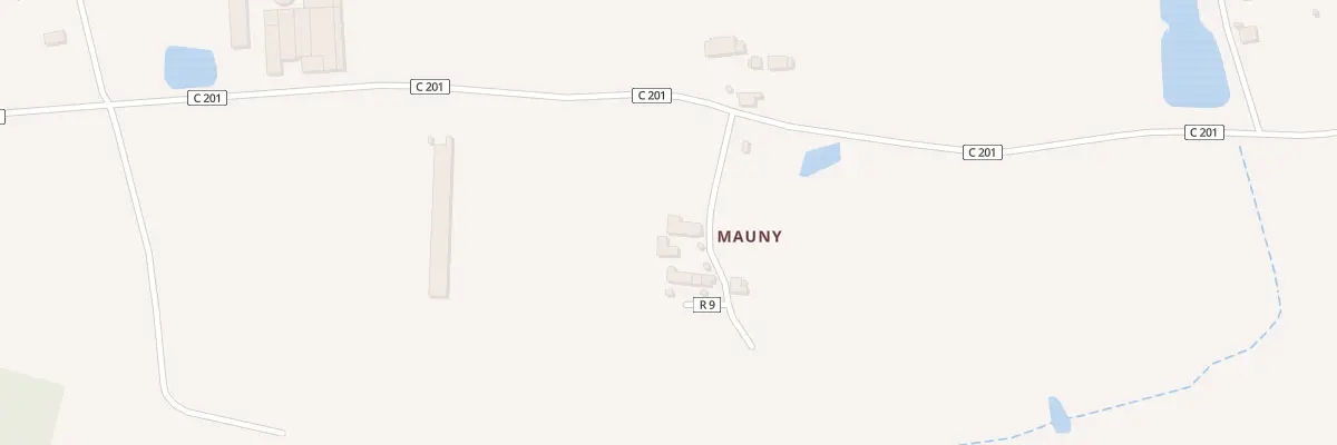 Plan du 3 Mauny à Lalleu