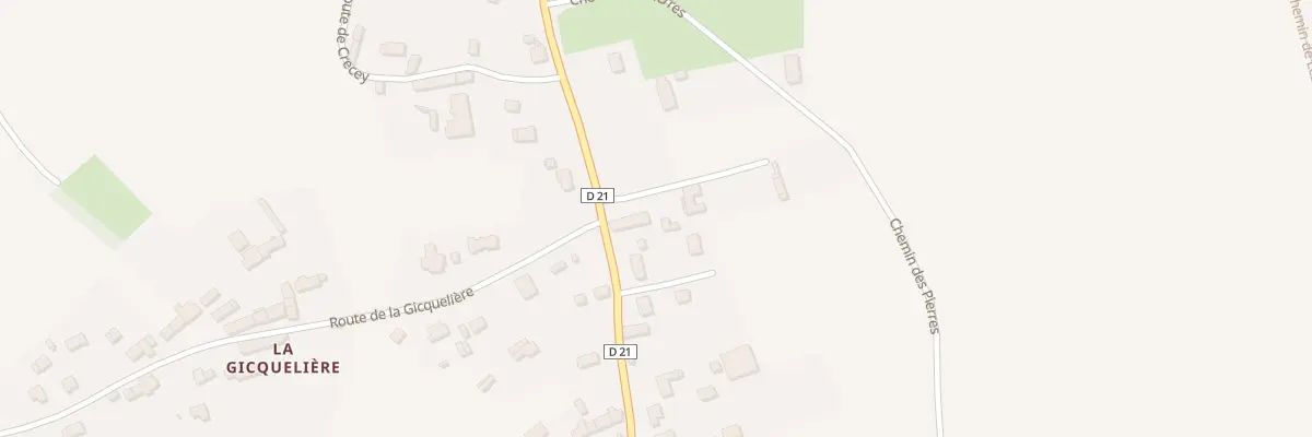 Plan du 1093 Rte du Chesnay à Saint-Pair-sur-Mer