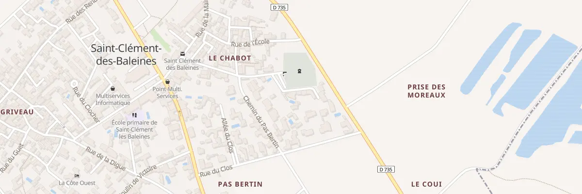Plan du 204 Rue du Cimetière à Saint-Clément-des-Baleines