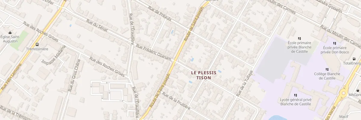 Plan du 24 Rue Cheviré à Nantes