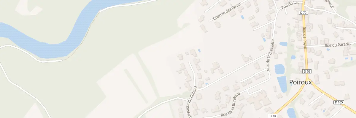 Plan du 95 Imp du Coteau à Poiroux