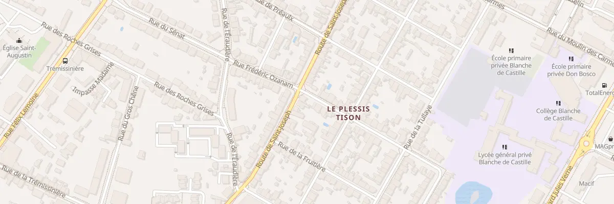 Plan du 17 Rue Cheviré à Nantes