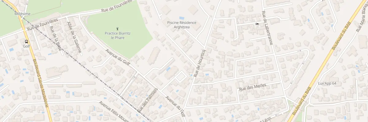 Plan du 3 All des Liserons à Anglet