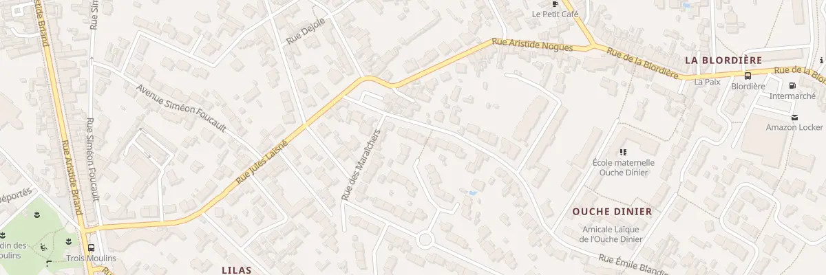 Plan du 69 Rue Emile Blandin à Rezé