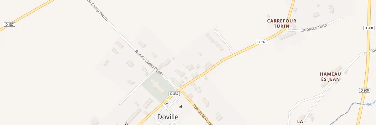Plan du 5012 All de la Jannière à Doville