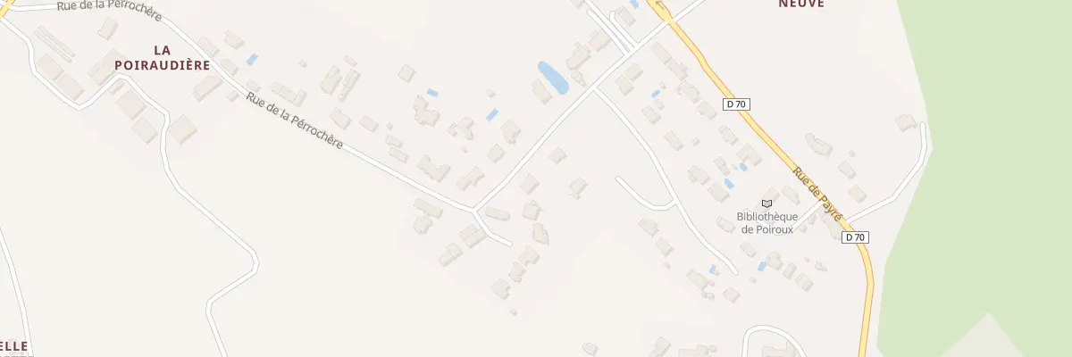 Plan du 103 Rue de la perochère à Poiroux
