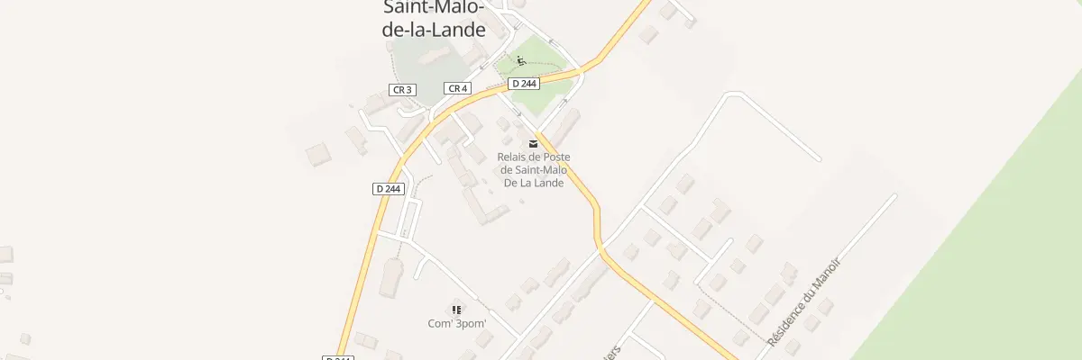 Plan du 12 Rte de la Siame à Saint-Malo-de-la-Lande