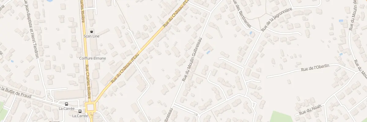 Plan du 76 Rue du Moulin Guibreteau à Rezé