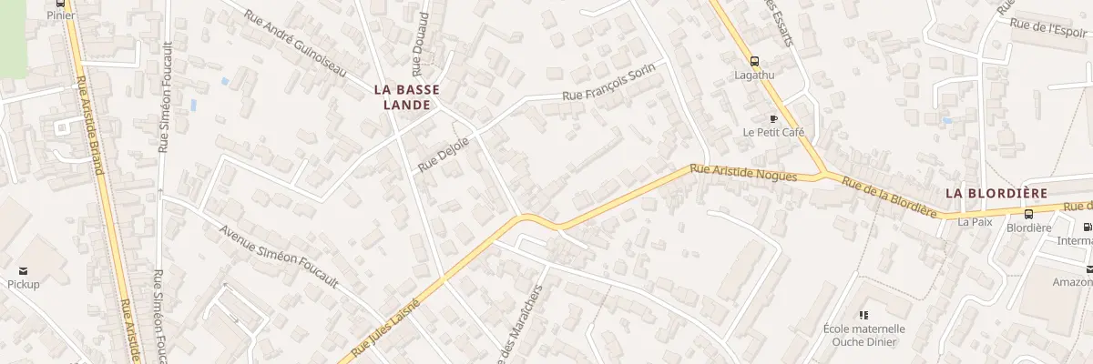 Plan du 4B Rue de la Basse Lande à Rezé