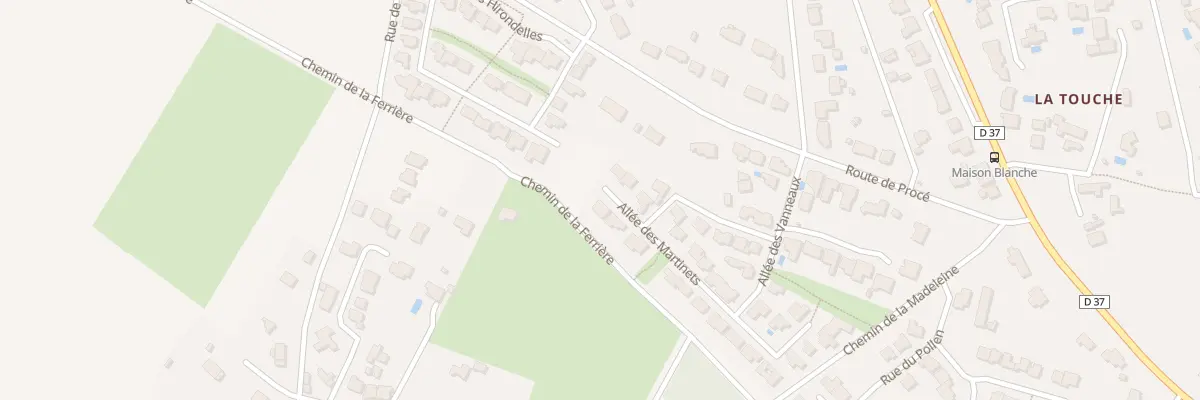 Plan du 131 All des Martinets à Sucé-sur-Erdre