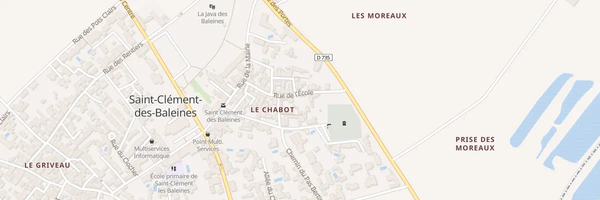Plan du 94 Rue de l’Ecole à Saint-Clément-des-Baleines