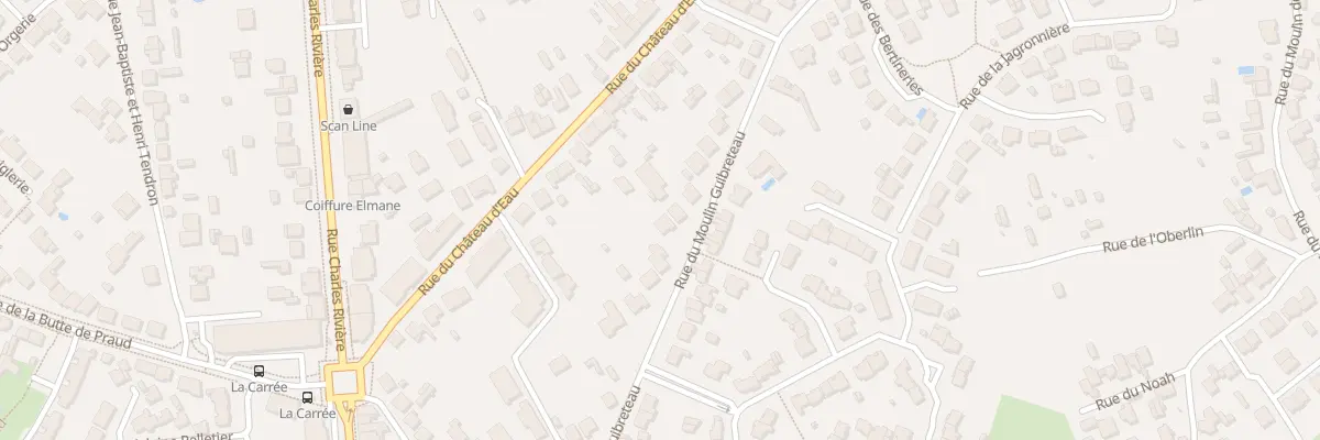 Plan du 78 Rue du Moulin Guibreteau à Rezé