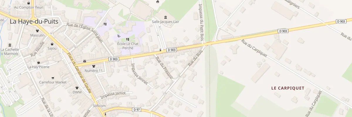 Plan du 47 Rue du Docteur Callégari à La Haye