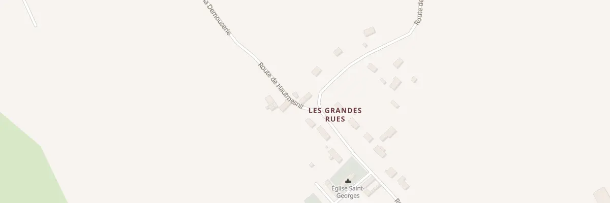 Plan du 37 Rte de Hautmesnil à Saint-Sauveur-le-Vicomte