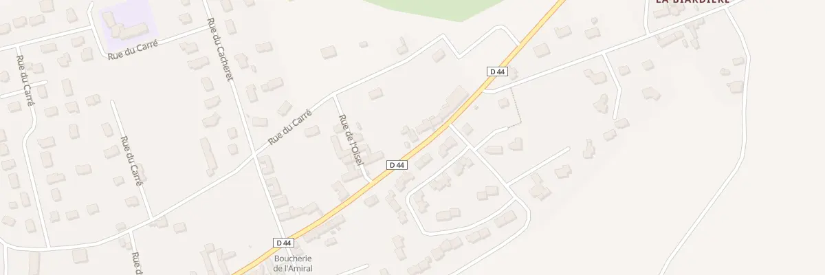 Plan du 230 Rue de l’Amiral à Tourville-sur-Sienne