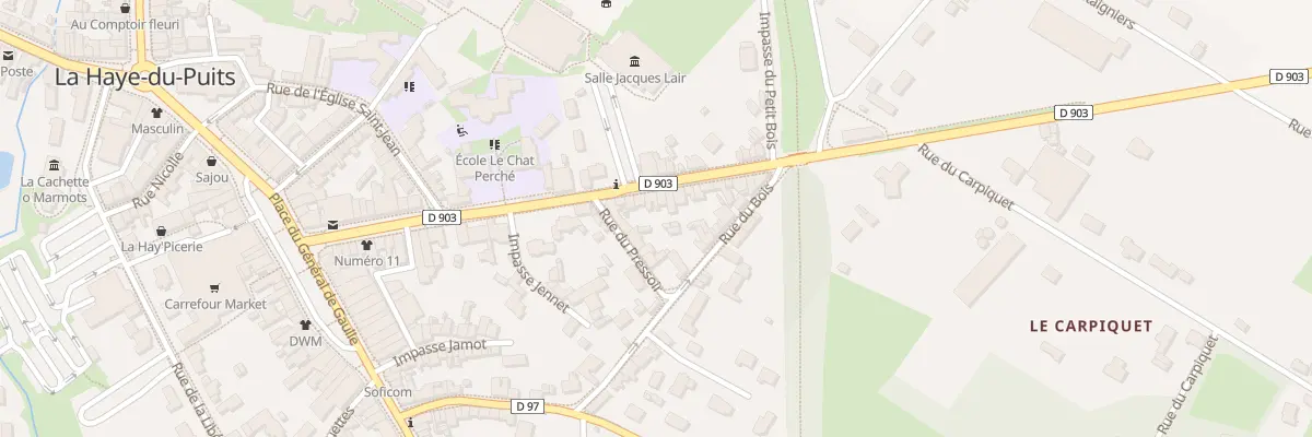 Plan du 43 Rue du Docteur Callégari à La Haye