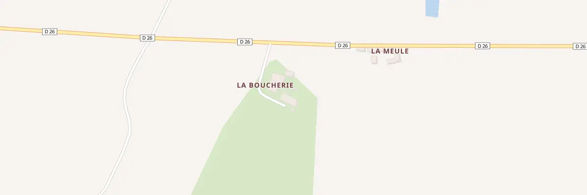 Plan du 11 La Boucherie à Ercé-près-Liffré