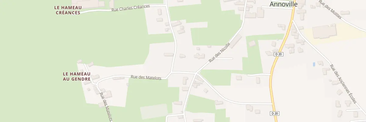Plan du 320 Rue des Matelots - Annoville à Tourneville-sur-Mer