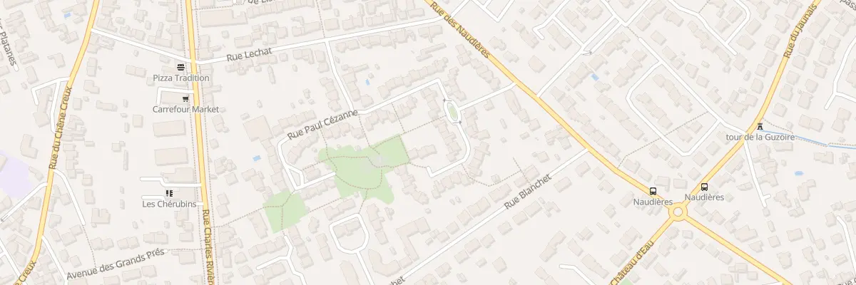 Plan du 14 Rue Camille Pissarro à Rezé