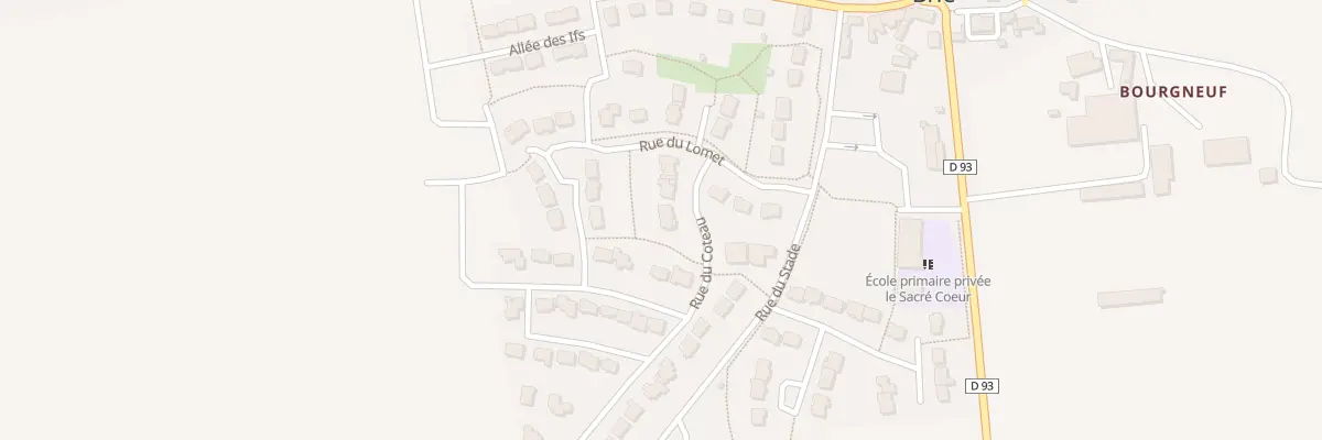 Plan du 6 Rue du Coteau à Brie