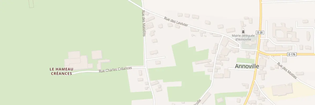 Plan du 140 Rue des Matelots - Annoville à Tourneville-sur-Mer