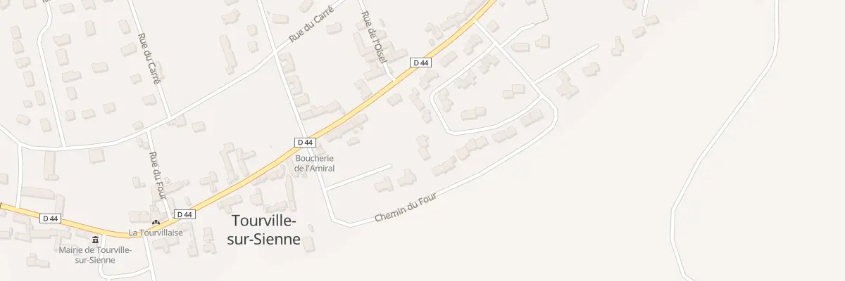 Plan du 425 Rue de la Fontaine Martin à Tourville-sur-Sienne
