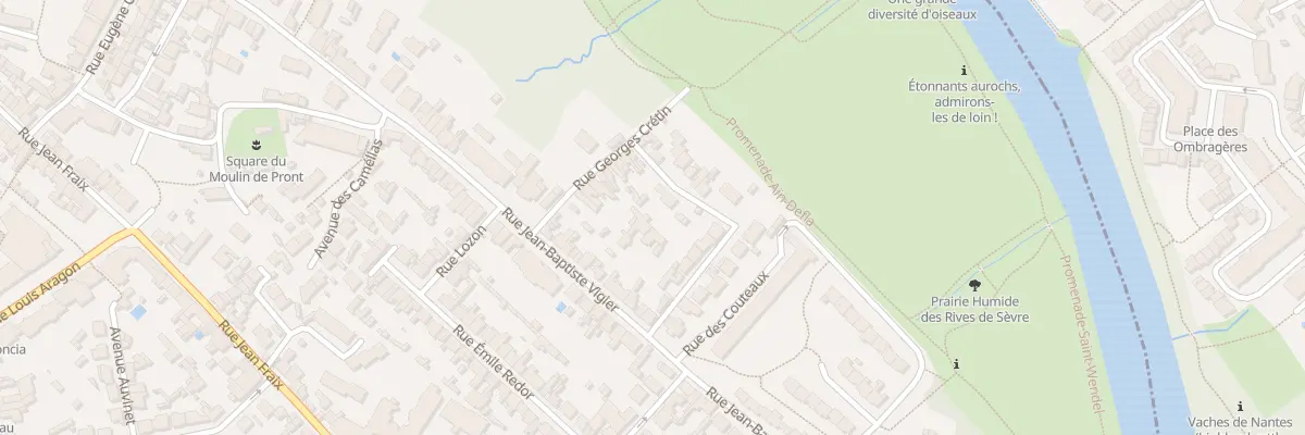 Plan du 67B Rue Jean Baptiste Vigier à Rezé