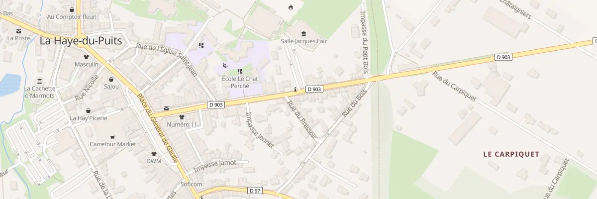 Plan du 37 Rue du Docteur Callégari à La Haye