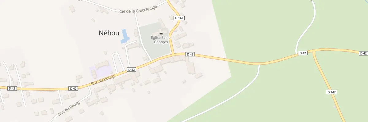 Plan du 9 Rue du Bourg à Néhou