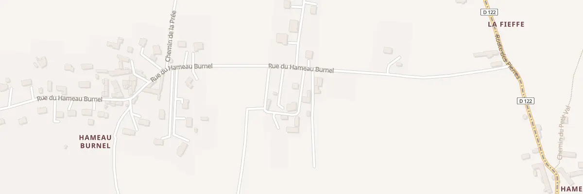 Plan du 1030E Rue du Hameau Burnel à Cherbourg-en-Cotentin