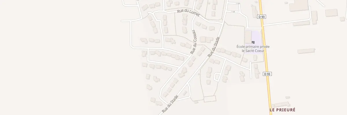 Plan du 5 Rue du Chemin Pendant à Brie