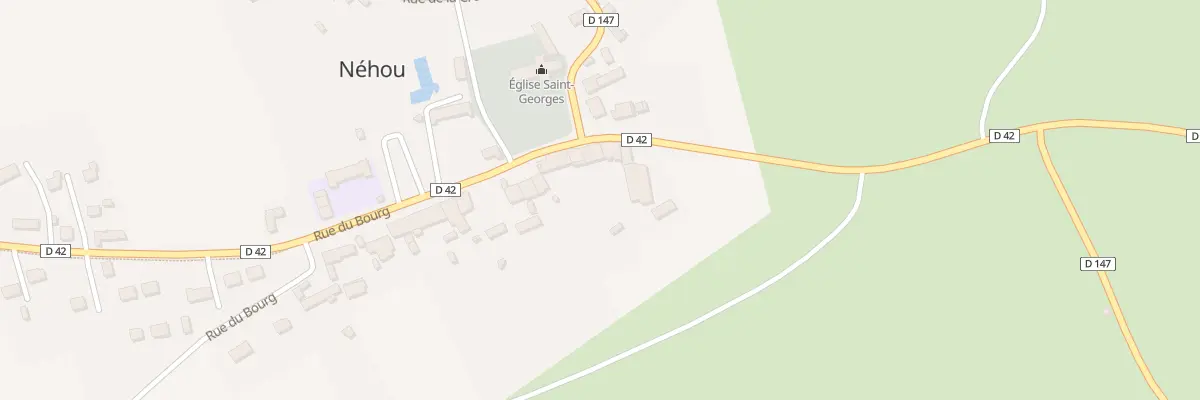 Plan du 13 Rue du Bourg à Néhou