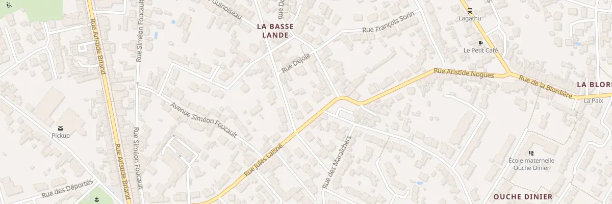 Plan du 21B Rue Jules Laisné à Rezé