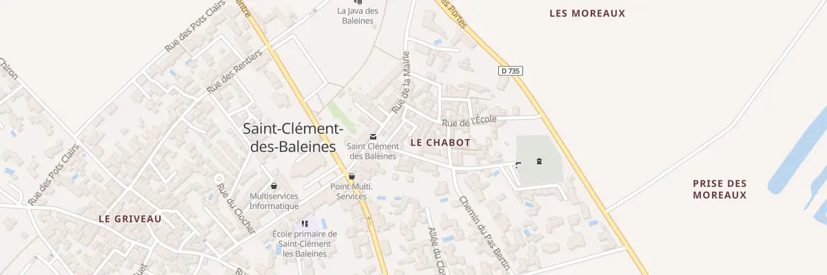Plan du 24 Ven du Puits à Saint-Clément-des-Baleines