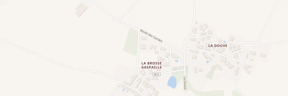 Plan du 10 La Brosse Gaspaille à Saint-Colomban