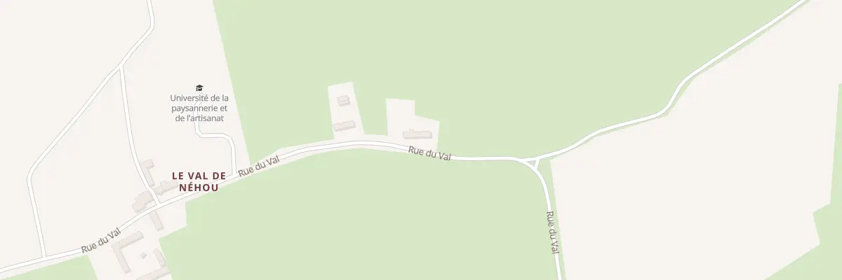 Plan du 2 Rue du Val à Néhou