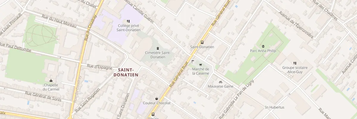 Plan du 110 Rue Gal Buat à Nantes
