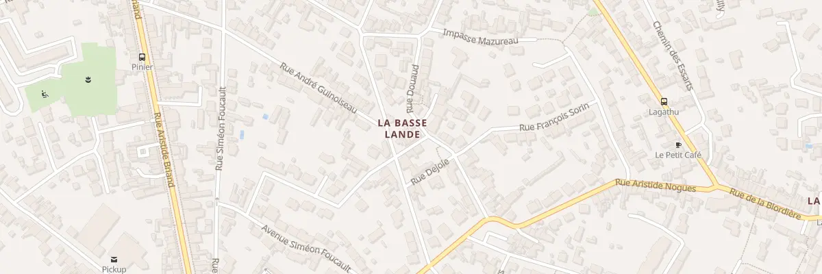 Plan du 32 Rue de la Basse Lande à Rezé