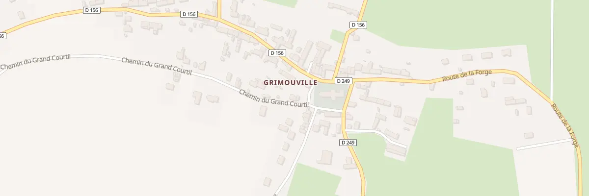Plan du 2 Che du Grand Courtil à Regnéville-sur-Mer