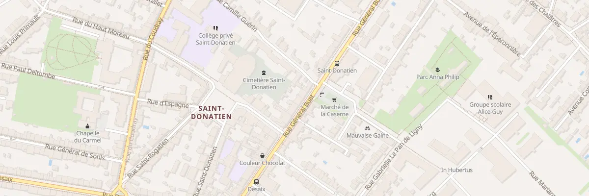 Plan du 112 Rue Gal Buat à Nantes