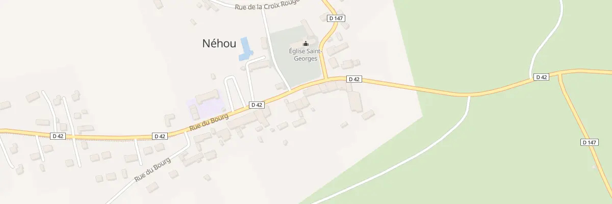 Plan du 17 Rue du Bourg à Néhou