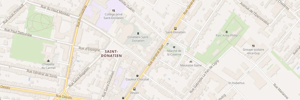 Plan du 114 Rue Gal Buat à Nantes
