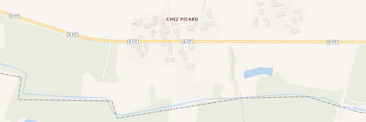 Plan du 6 Chez Picard à Geneston