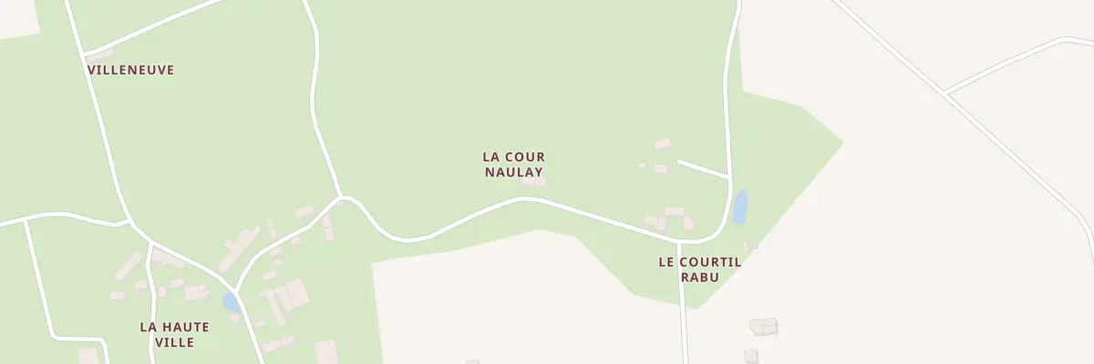 Plan du 5202A La Cour Naulay à Ruffigné