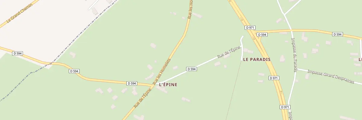 Plan du 5050 Liessue à Longueville